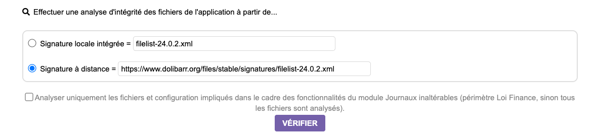 Le choix de la signature